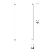 OLEV maakiinnike Pepito, kaksi kappaletta, alumiini
