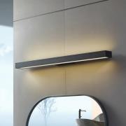 Lucande LED-peilivalaisin Zafira, musta, alumiini, 90 cm, IP44