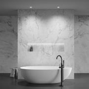 Maytoni upotettava kattovalaisin Zoom valkoinen Ø 8,5 cm alumiini IP65...