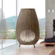 Bover LED terassivalaisin Amphora, 123 cm, grafiitinruskea/ruskea