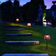 Bover LED-jalustavalaisin Atticus, korkeus 50 cm, grafiitinruskea/rusk...