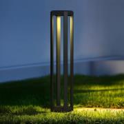 Maytoni LED polkuvalaisin Royal Mile, harmaa, korkeus 80 cm, alumiinia