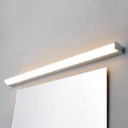 Lindby LED-seinävalaisin Philippa, pyöreä, 88cm, kromi, IP44