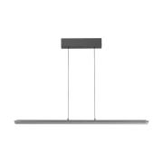 LED-riippuvalaisin Torvi, hiekkaharmaa/savuharmaa, pituus 115 cm, CCT