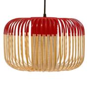Forestier-riippuvalo Bamboo S, Ø 35 cm,  punainen