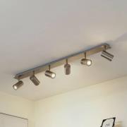 Lindby kattovalaisin Joffrey, 116 cm, nikkeli, 6-valo, GU10