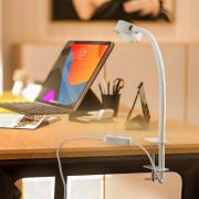 Lindby klipsivalaisin Jyla, valkoinen, linssi, 3000 K, GX53