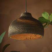 OSRAM riippuvalaisin HAT, ruskea, Ø 36 cm, aaltopahvi, E27