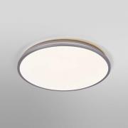 OSRAM LED-kattovalaisin ORBIS DUBLIN, Ø 49 cm, hopea metalli