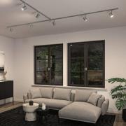 Paulmann URail-kiskospot Luxe, mattakromi, GU10