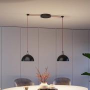 Paulmann ULine LED-riippuvalaisin Bol, musta, 3 000 K