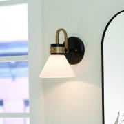 Seinävalaisin Farum 1, musta/pronssi, teräs, lasi, G9
