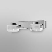 OSRAM LED-seinävalaisin ORBIS FLAME, kromi, 2-lamppuinen, CCT, IP44