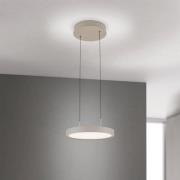 LED-riippuvalaisin Teide, khaki, 1-lamppuinen, metalli, 2700 K