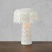 Verbera pöytävalaisin, valkoinen, korkeus 38 cm, metalli