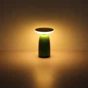 LED-aurinkopöytävalaisin 36625, valkoinen, metalli, 23 cm, himmennettä...