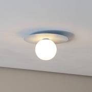 Kattovalaisin Pixie, vaaleansininen, lasi, Ø 25 cm, pallo, G9