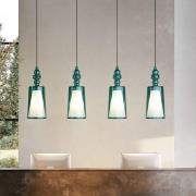 Karman riippuvalaisin Alibaglass Big, turkoosi, Ø 24 cm