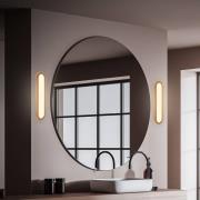 Kylpyhuoneen LED-seinävalaisin Pil, puunvärinen, leveys 35 cm, muovi