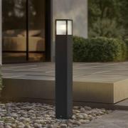 Lucande polkuvalaisin Klemens, 90 cm, musta, metalli, IP54