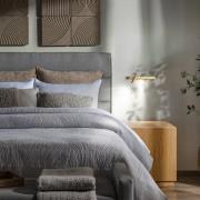 Ideal Lux LED-seinävalaisin Bonne Nuit 1, messinkivärinen, 22 cm