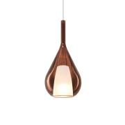 Ideal Lux riippuvalo Kalique 3, kuparinen, Ø 18 cm