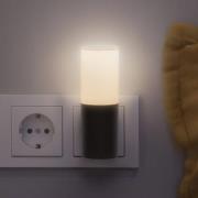 OSRAM LED-pistorasia-yövalo LUNETTA FLARE musta anturi