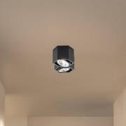 Kattovalaisin Elvas kääntyvä 2-lamppuinen musta