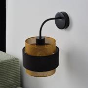 OSRAM seinävalaisin Decor Hornet, 1-lamppuinen, musta/kultainen, E27