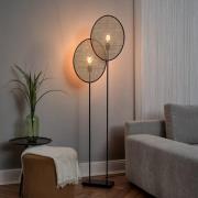 OSRAM lattiavalaisin Decor Rattan Dandelion, 2-lamppuinen, beige, E27