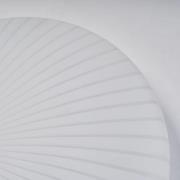 LED-kattovalaisin Malta, Ø 39 cm, valkoinen, akryyli, CCT