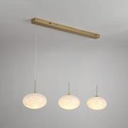 LED-riippuvalaisin Confetti, pituus 115 cm, kullanvärinen/valkoinen, l...