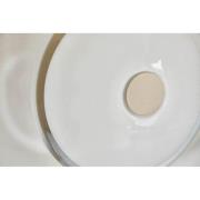 LOOM DESIGN LED-seinävalaisin Solene, valkoinen, lasi, Ø 20 cm