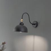 Saglam 3742 seinävalaisin, säädettävä, musta