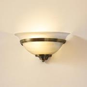 Lindby seinävalaisin Irimia, 31 cm, vanha messinki, lasi