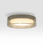 MARSET LED-kattovalaisin Ringo, Ø 70 cm, savuharmaa muovi