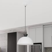 Riippuvalo Lunaro, valkoinen, Ø 40 cm, metalli