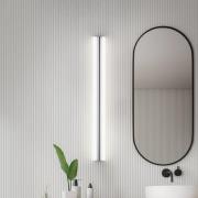 Helestra LED-peililamppu LOOM, pituus 90 cm, kromi, IP44