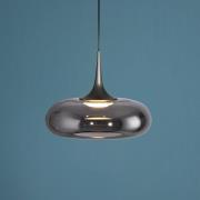 Schöner Wohnen LED-riippuvalo Posh 1-lamppuinen, savulasi, 3 000 K