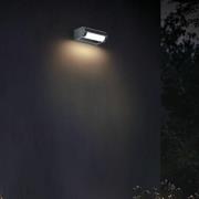 LED-ulkoseinävalaisin CMD 9052, leveys 18 cm, antrasiitti, IP65