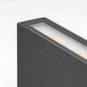 LED-ulkoseinälamppu CMD 9060, 11 cm, antrasiitti, IP54, ylös/alasvalo
