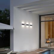 LED-ulkoseinälamppu CMD 9070, 17 cm, antrasiitti, IP54, ylös/alasvalo