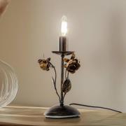 Carolina pöytävalaisin, pronssinvärinen, 1-valo, rautainen