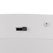 LED-kattovalaisin Keaton, vaaleanharmaa, Ø 40 cm, metalli, CCT