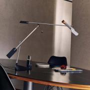 Stilnovo LED-pöytälamppu Halley, ulottuvuus 100 cm, harmaa