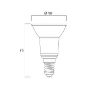 Sylvania LED-heijastin E14 4.5W PAR16 3000K 36° 345lm