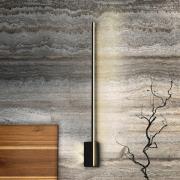 LED-seinävalaisin Stick, korkeus 80 cm, musta, metalli