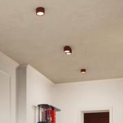 Kattovalaisin RIBLA, okra, Ø 10 cm, metalli, GX53