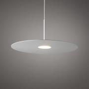 Riippuvalaisin Simone, valkoinen, teräs, Ø 40 cm, GX53