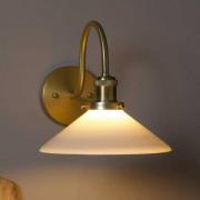 PR Home seinävalaisin August, kullankeltainen/opaalinen, korkeus 25 cm...